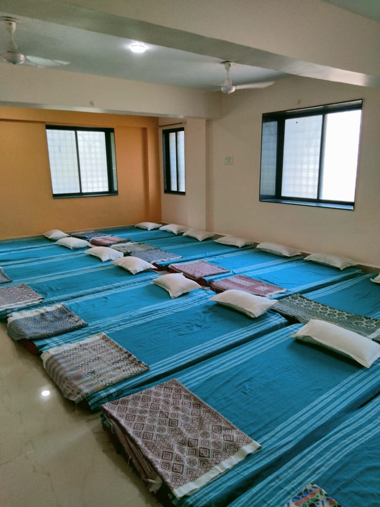 20 Mattress Hall at Tuljabhavani Mandir Sansthan Bhakt Niwas